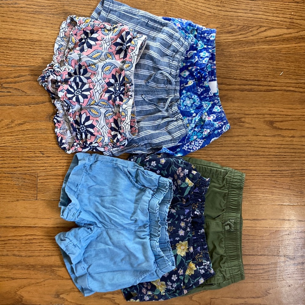 6 Pairs of Girl’s Shorts